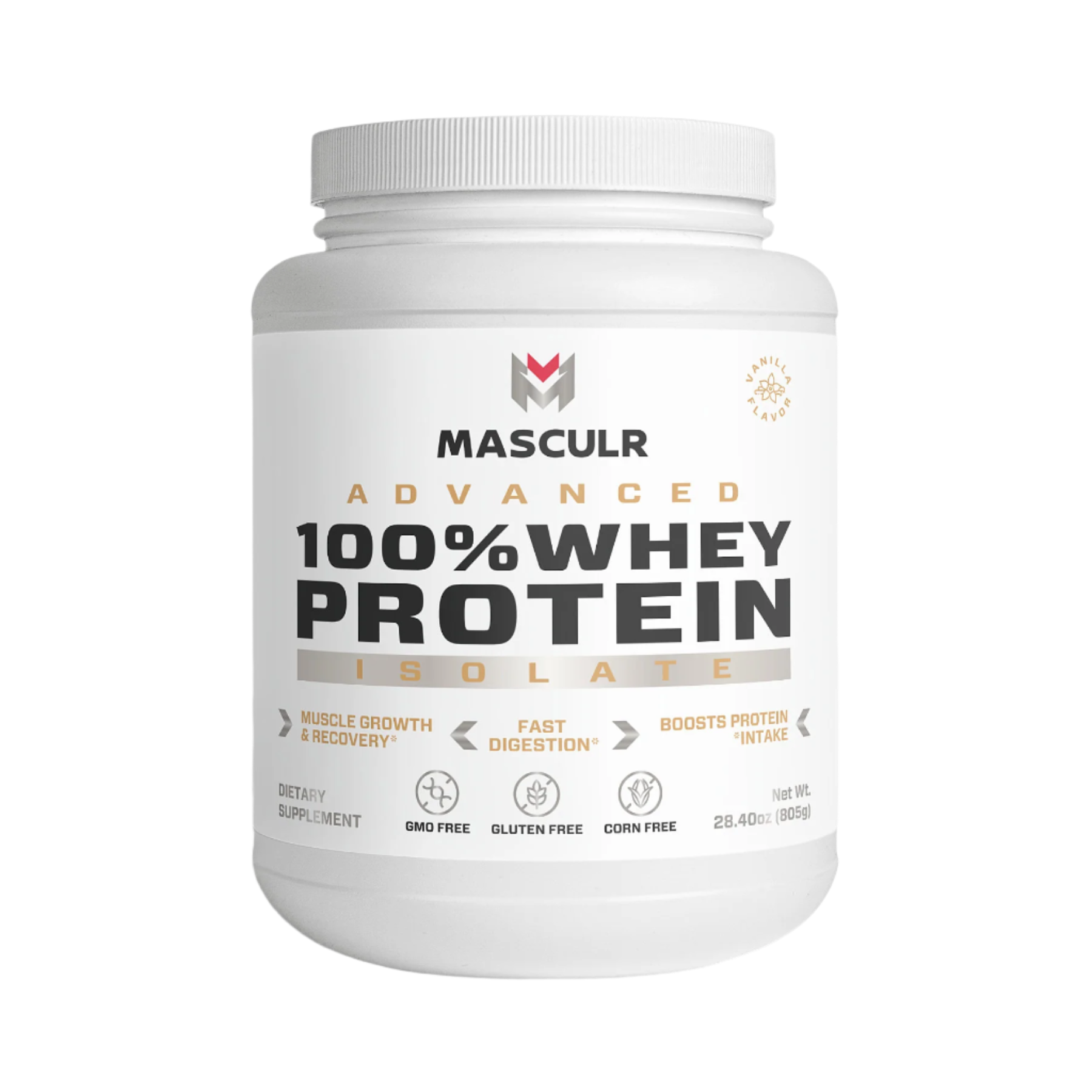 Advanced 100% Whey Protein Isolate (Vanilla)