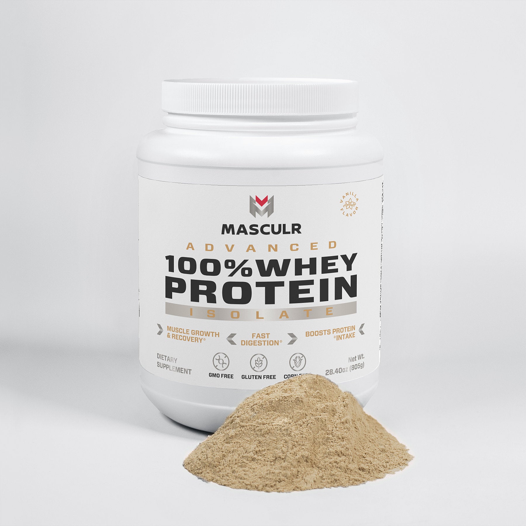 Advanced 100% Whey Protein Isolate (Vanilla)